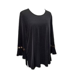 Susan Graver Tunic withGrommet Details